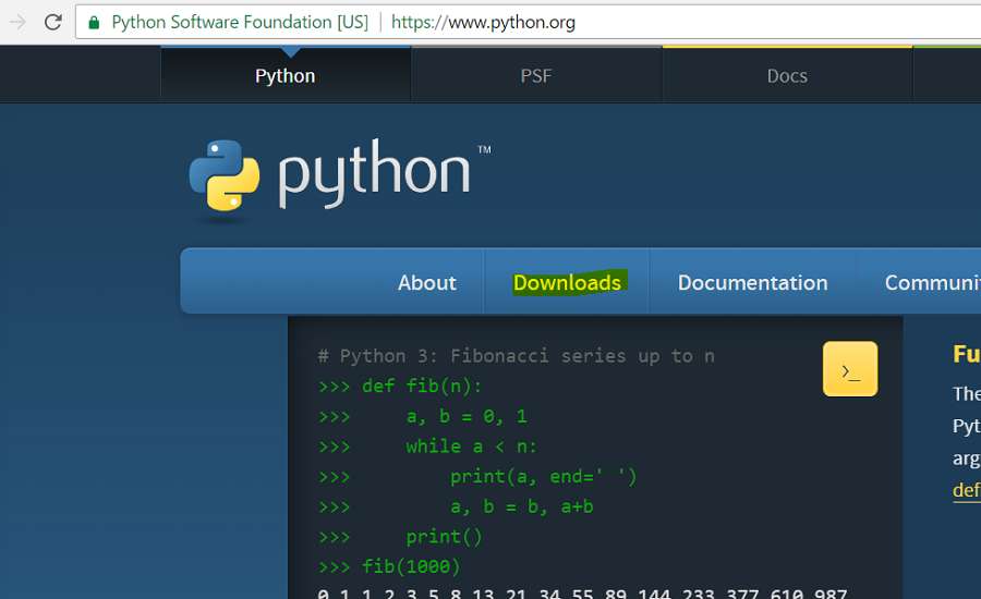 Coding in Python
